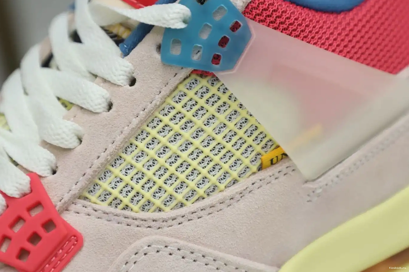 UNION ICE' 4 LA RETRO Kimikick X AIR JORDAN 'GUAVA 0325